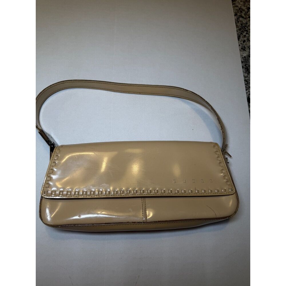 Y2K Guess Hobo Tan Purse 2000s